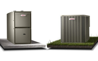 Two Lennox HVAC units